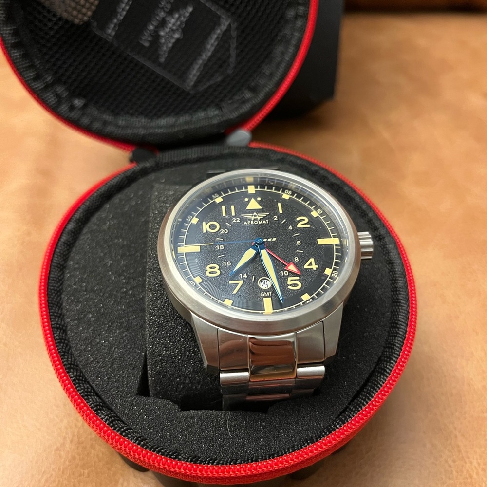 Aeromat Watch TYPE GMT JET BRACELET - Picture 6 of 12